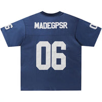"06" Vintage Embroidered Y2K Football Jersey — dettaglio