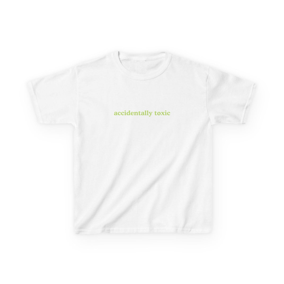 Accidentally Toxic Brat Baby Tee — dettaglio