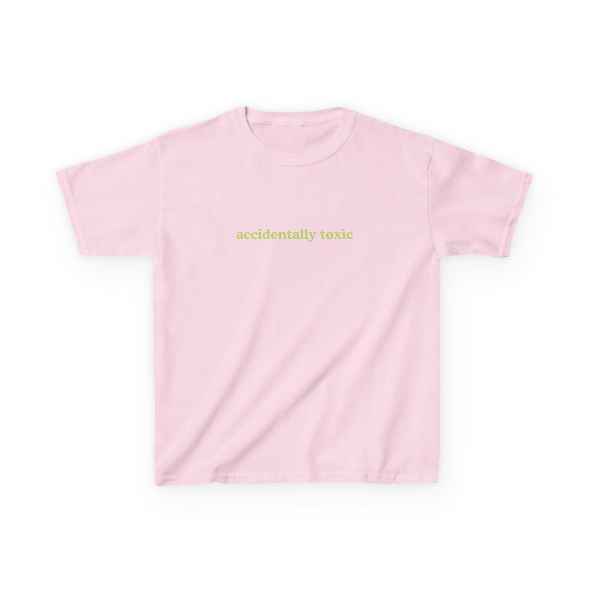 Accidentally Toxic Brat Baby Tee — in alternativa