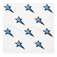 Dream Blue Star Bandana — vista frontale
