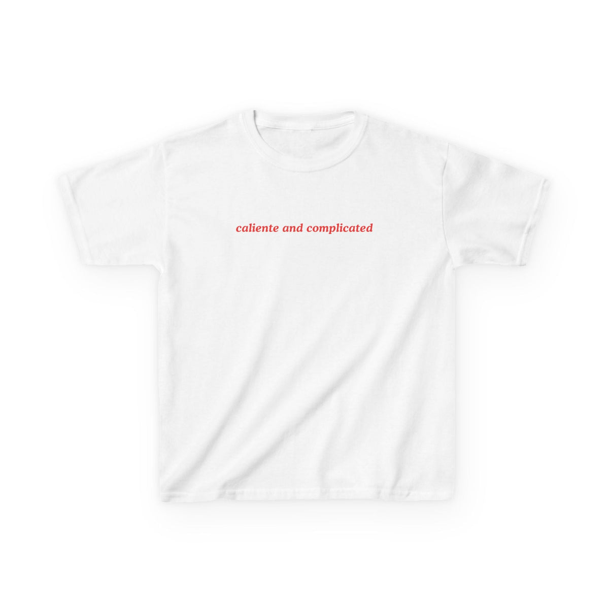 Caliente and Complicated Baby Tee — dettaglio