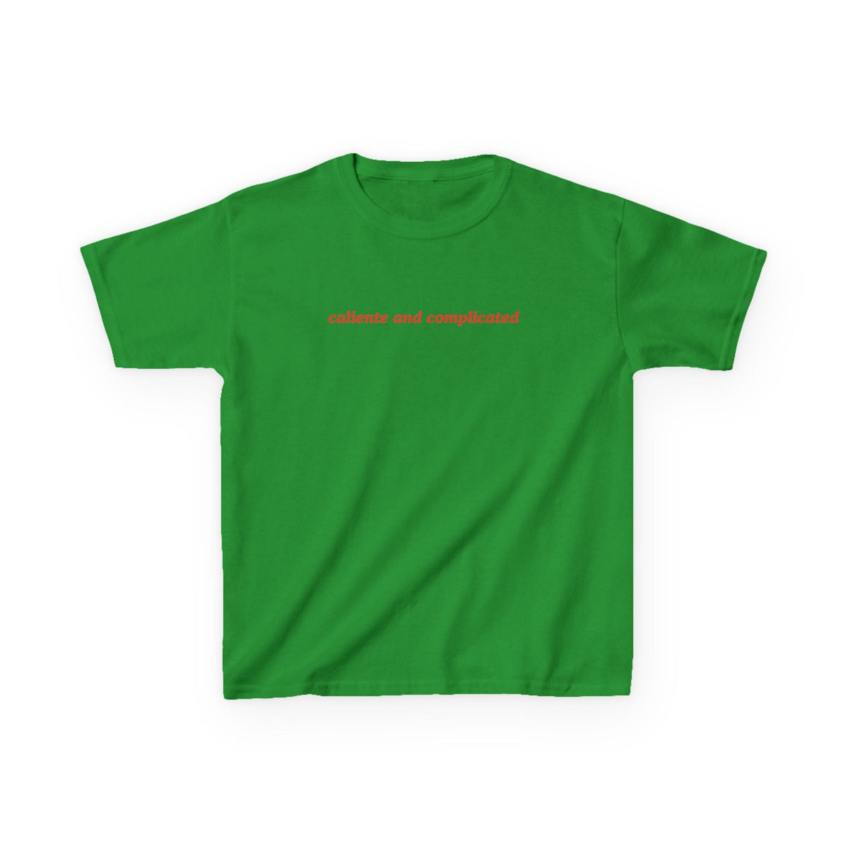 Caliente and Complicated Baby Tee — vista posteriore