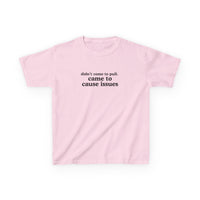 Came To Cause Issues Brat Baby Tee — dettaglio