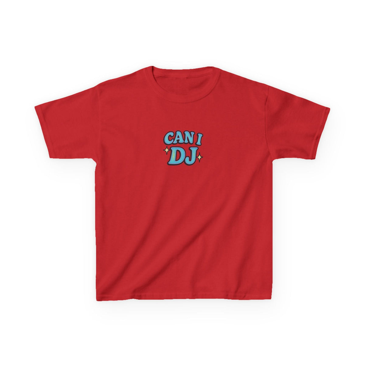 Can I DJ Graphic Baby Tee — vista frontale