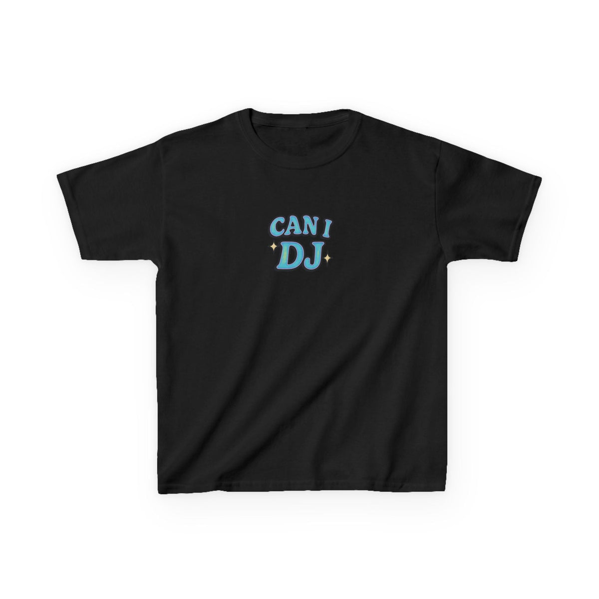 Can I DJ Graphic Baby Tee — vista posteriore