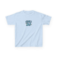 Can I DJ Graphic Baby Tee — dettaglio della stampa