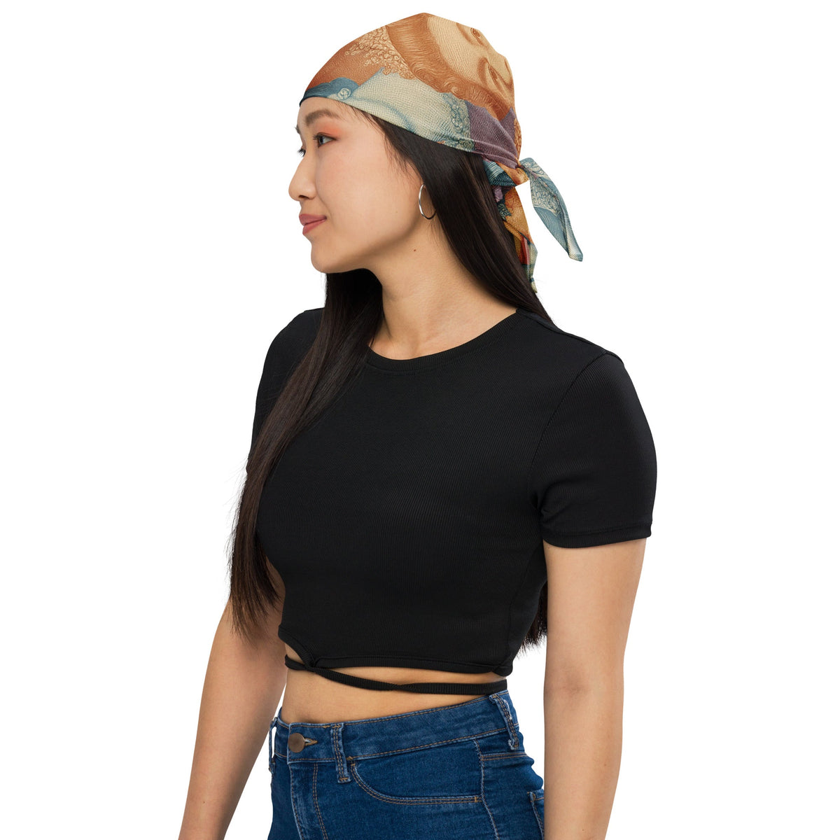 Cash is Queen Bandana — vista posteriore