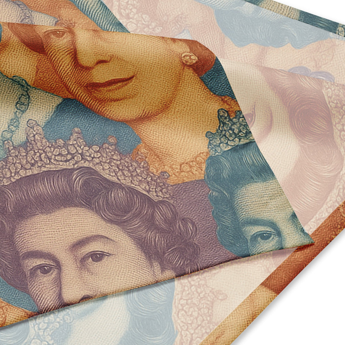 Cash is Queen Bandana — dettaglio della stampa
