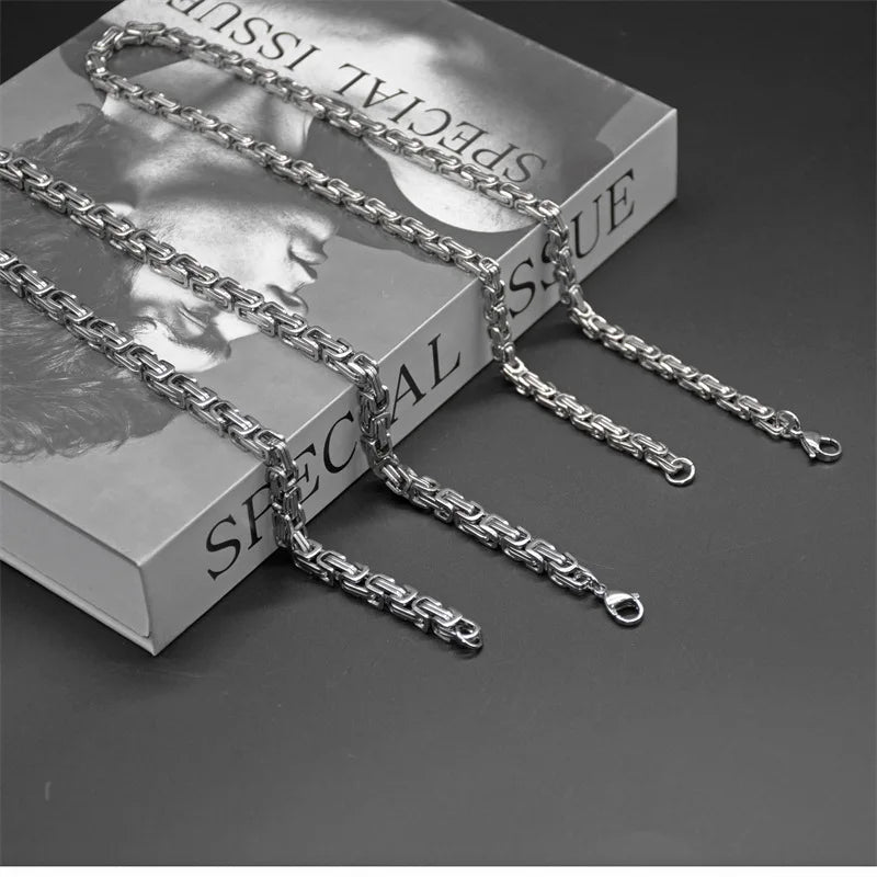 Chain Link Silver Necklace — in alternativa
