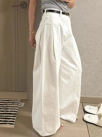 Chic Y2K High Waist Curved Barrel Jeans — in alternativa