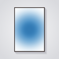 Clear Blue Sky Poster — vista frontale
