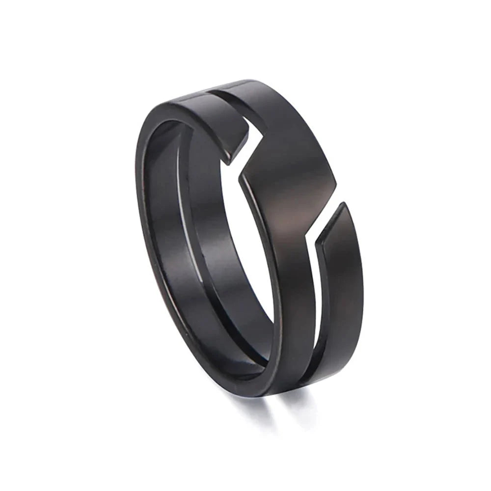 Cyberpunk Band Ring — dettaglio