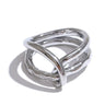 Dainty Aesthetic Twisted Chic Ring