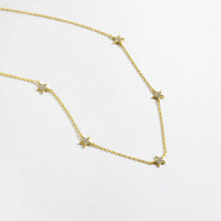 Dainty Stair Charm Jewellery — dettaglio del tessuto