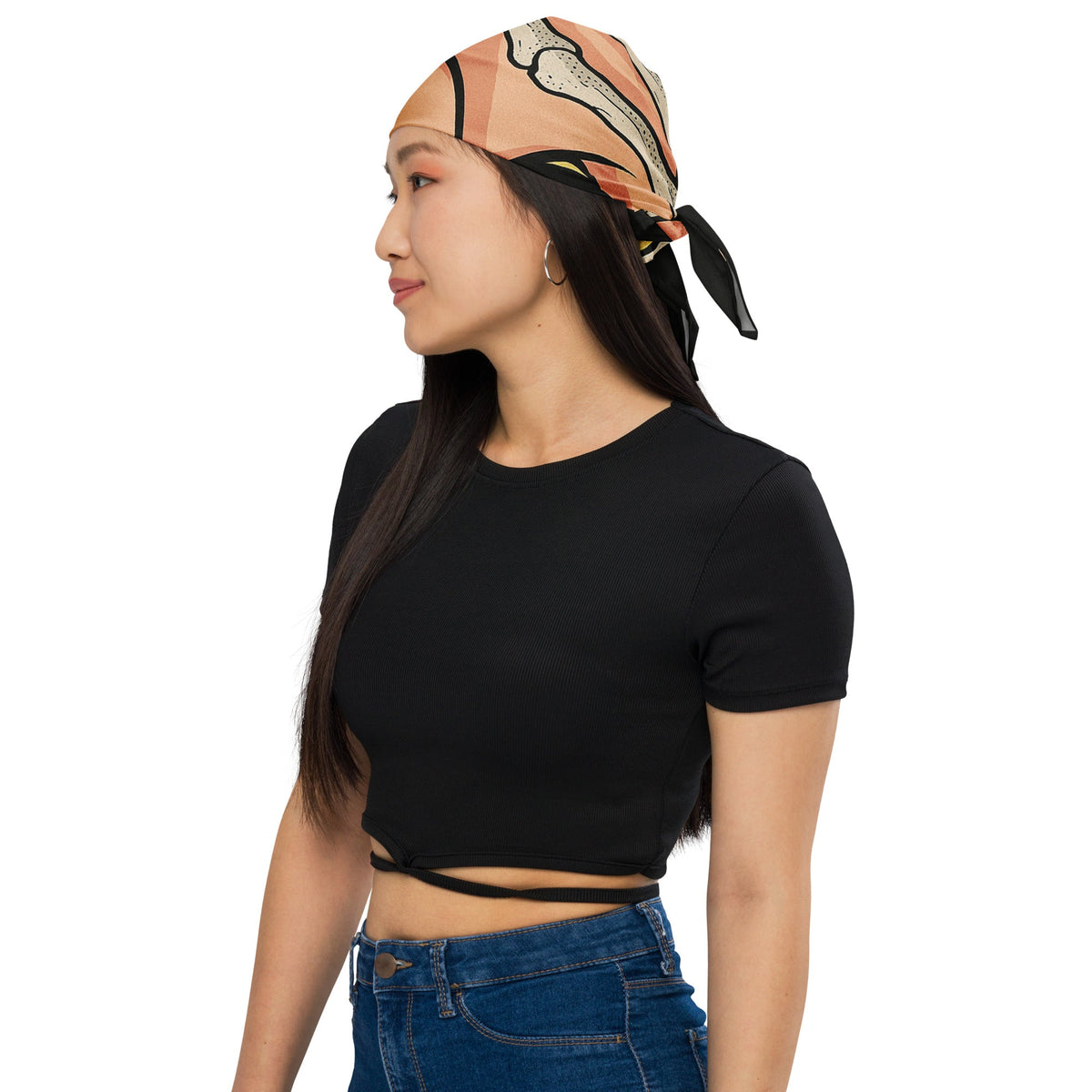 Death's Kiss Bandana — vista posteriore