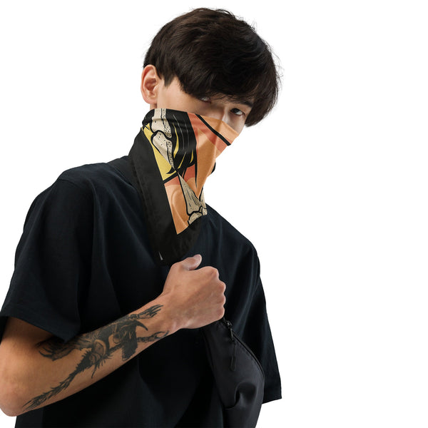 Death's Kiss Bandana — vista frontale
