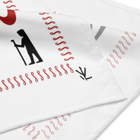Egyptian Hieroglyphs Bandana — dettaglio della stampa