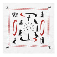 Egyptian Hieroglyphs Bandana — dettaglio