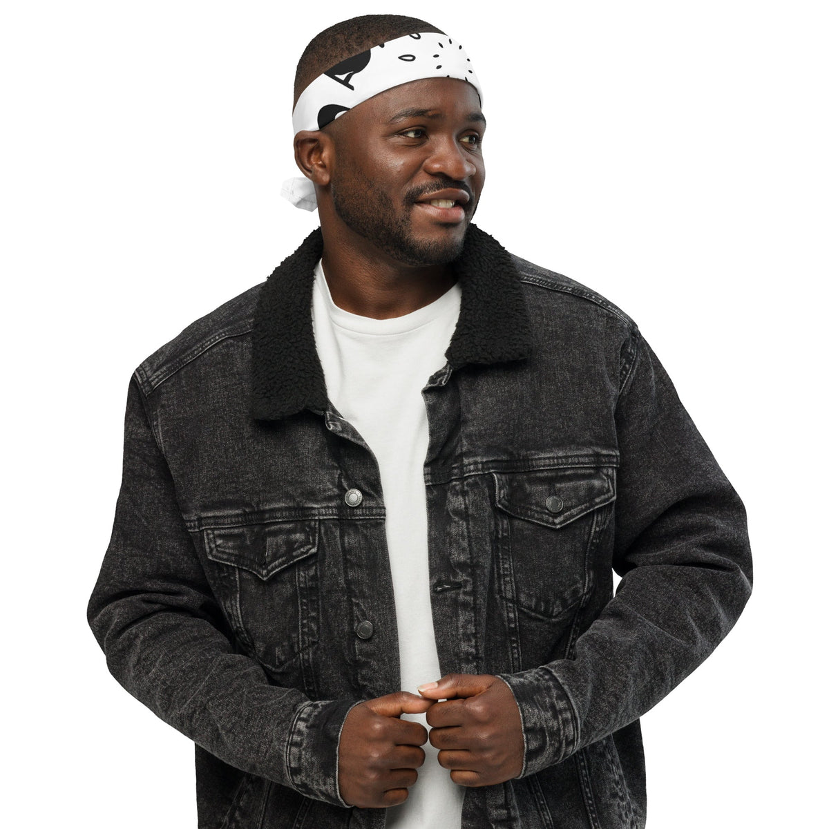 Egyptian Hieroglyphs Bandana — vista frontale