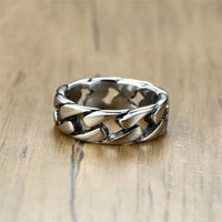 Essentials Curb Chain Ring — vista laterale