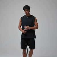 Euro Y2K Tank Top — dettaglio del tessuto
