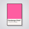 Fandango Pink Aesthetic Poster