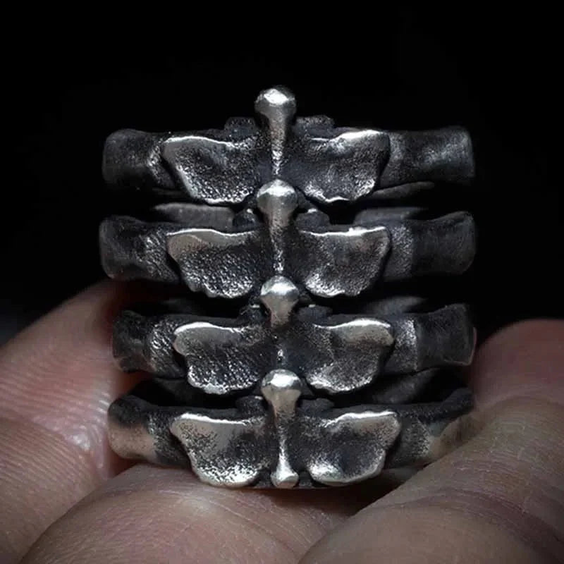 Vertebrae Band Ring — dettaglio