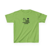 Flirt First, Apologise Later Graphic Baby Tee — in alternativa
