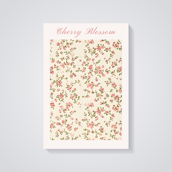 Floral Cherry Blossom Poster