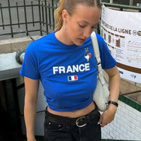 France Crop Top — in alternativa