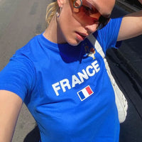 France Crop Top — vista posteriore
