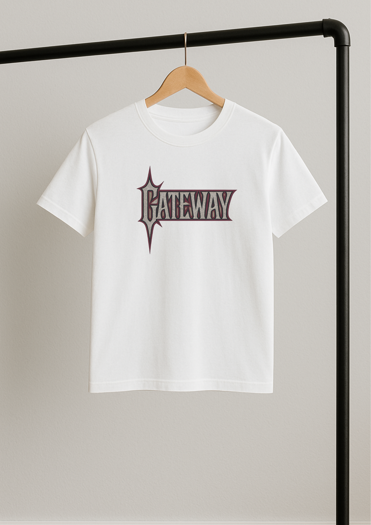 Gateway Graphic Heavyweight T Shirt — vista laterale