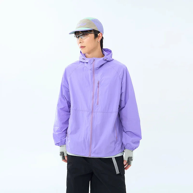 Hiking Y2K Breathable Trekking Windbreaker Jacket — vista posteriore