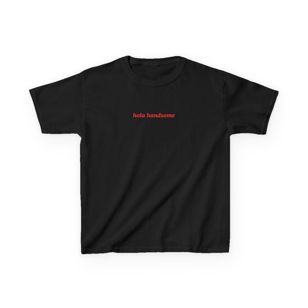 Hola Handsome Baby Tee — vista frontale