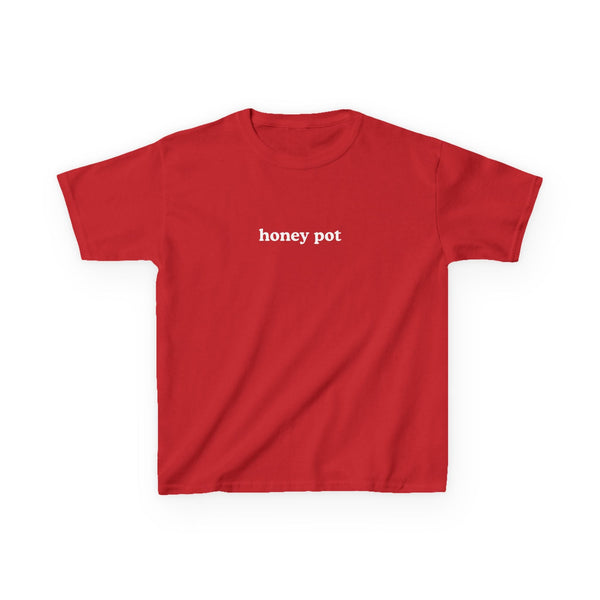 Honey Pot Brat Baby Tee — vista frontale