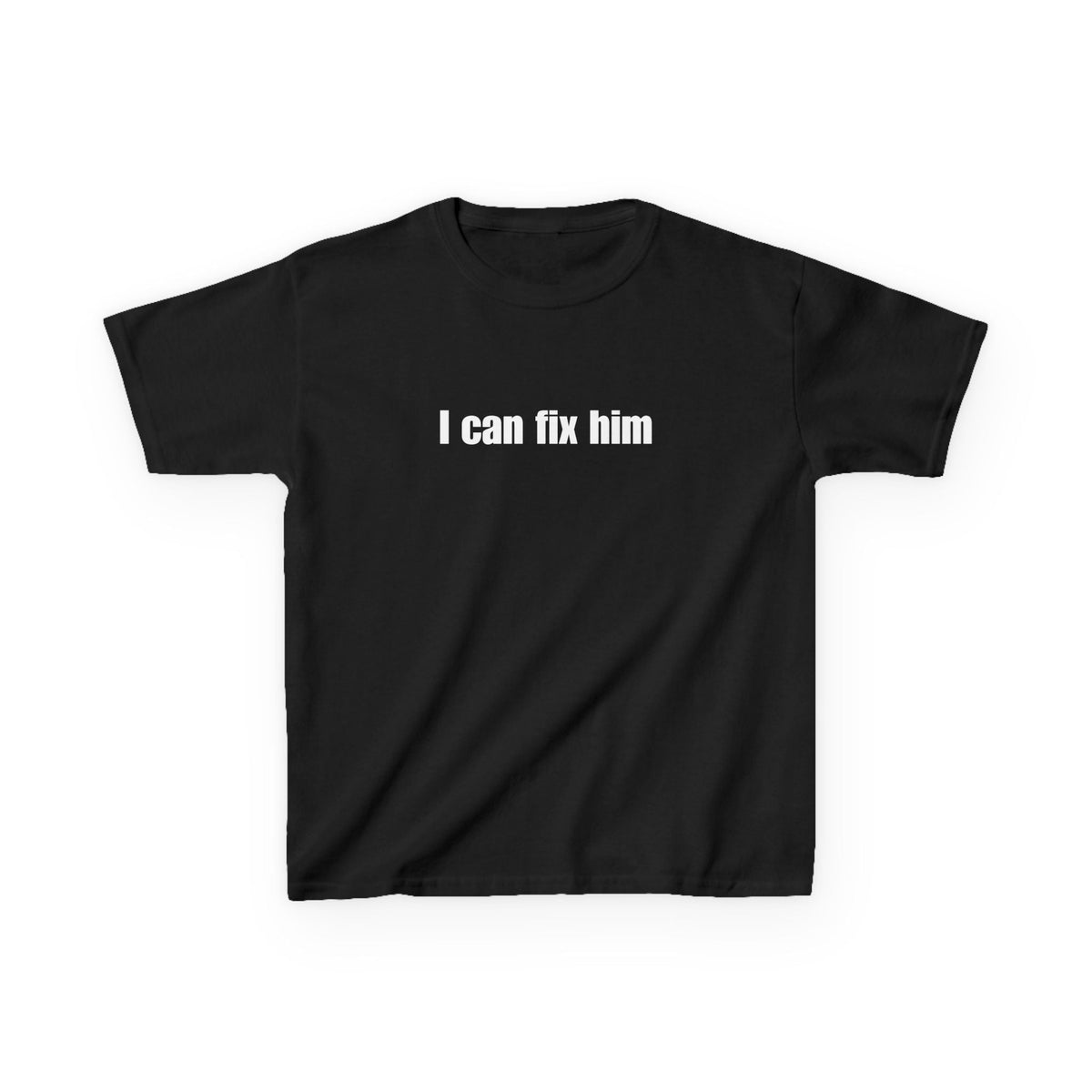 I Can Fix Him Brat Baby Tee — vista posteriore