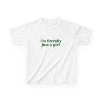 I'm Literally Just A Girl Graphic Baby Tee — dettaglio
