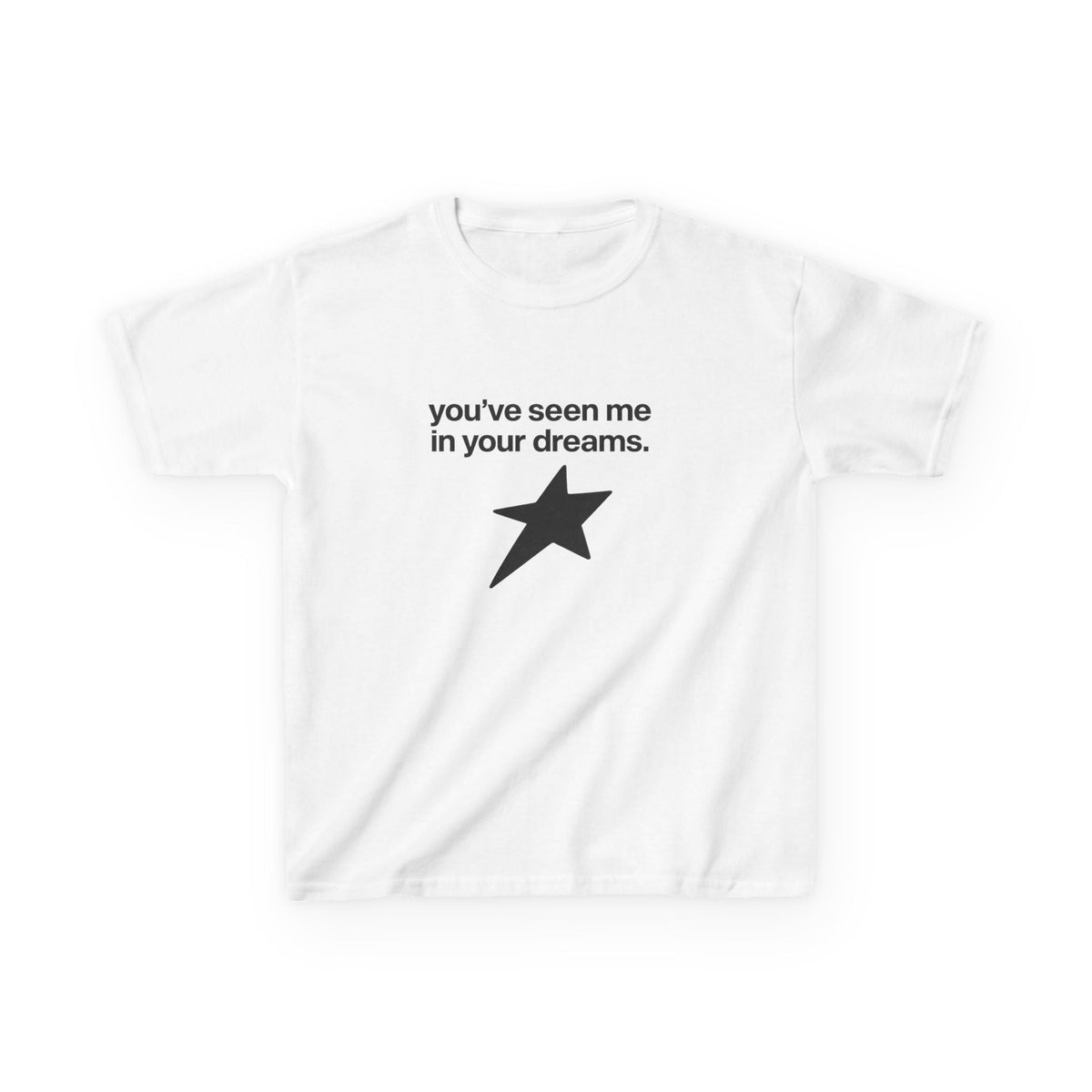 In Your Dreams Graphic Baby Tee — dettaglio