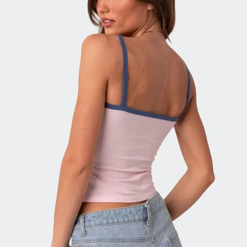 Italy Pink Cute Tank Top — in alternativa