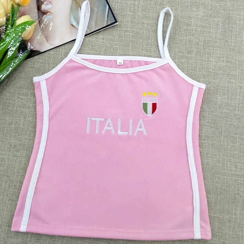 Italy Tight Tank Top — vista posteriore