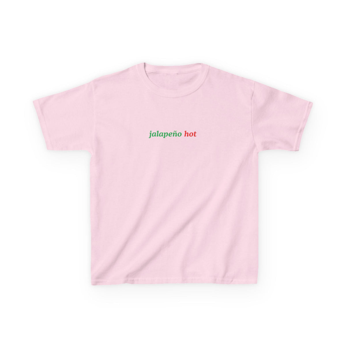 Jalapeño Hot Baby Tee — dettaglio della stampa