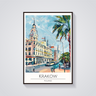 Krakow Architecture Poster