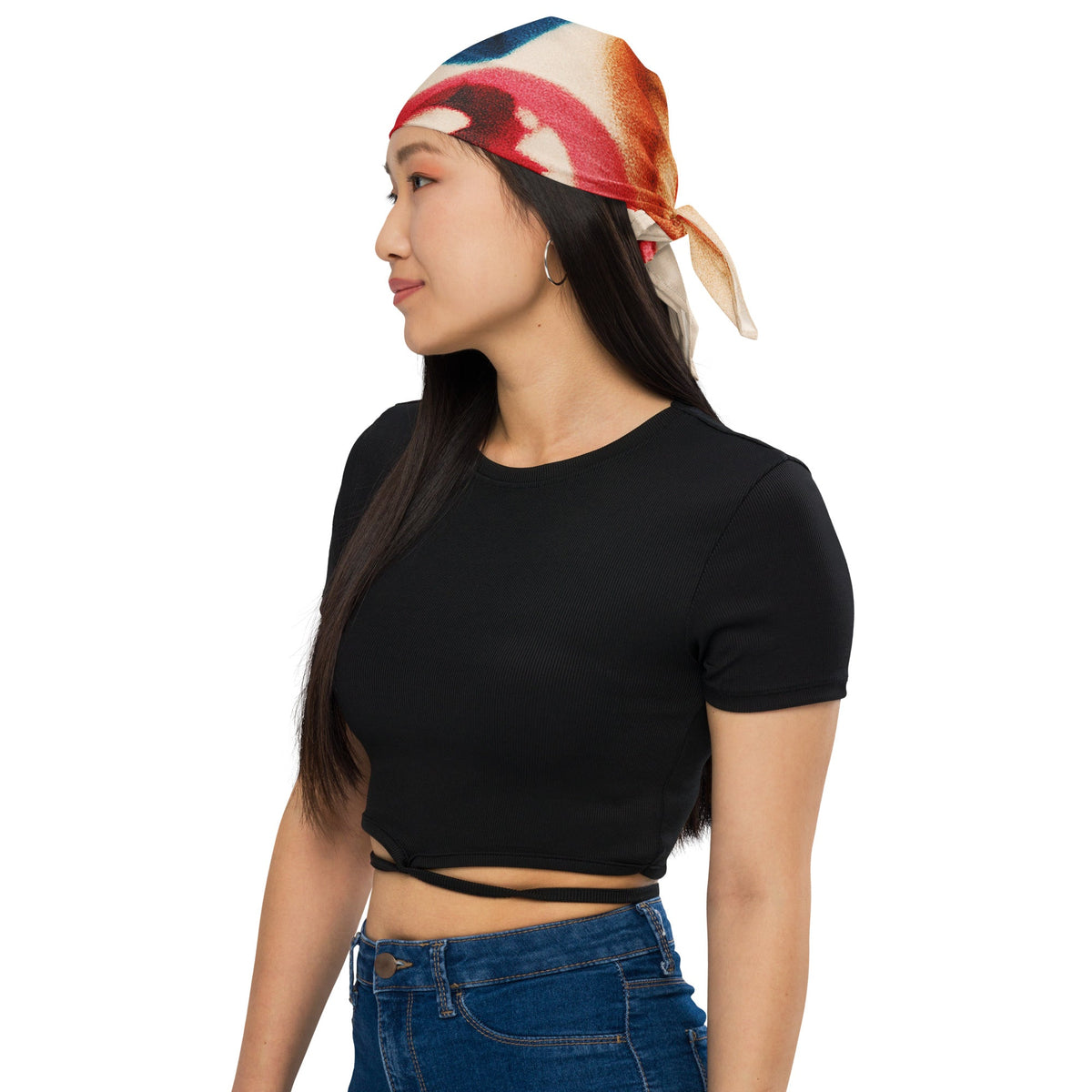 Lippy Lips Bandana — vista posteriore