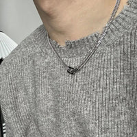 Locked Links Pendant Necklace — in alternativa