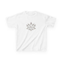 Metal Lotus Graphic Baby Tee — dettaglio