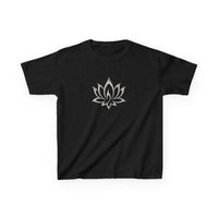 Metal Lotus Graphic Baby Tee — vista posteriore