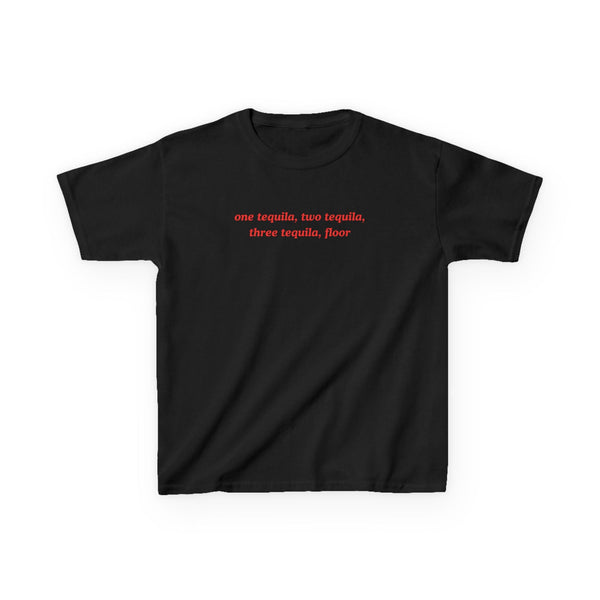One Tequila Floor Baby Tee — vista frontale