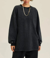 Origin Y2K 270gsm Essentials Cotton Long Sleeve Top — vista frontale