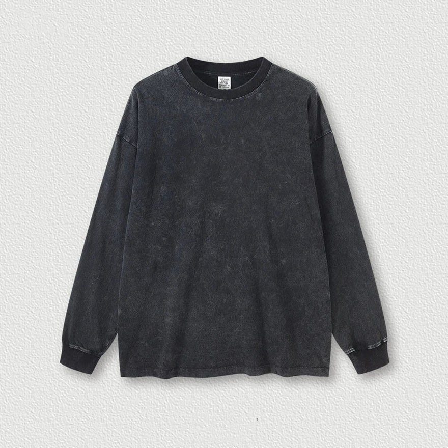 Origin Y2K 270gsm Essentials Cotton Long Sleeve Top — dettaglio del tessuto
