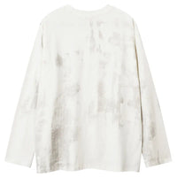 Oversized Grunge Y2K Graphic Long Sleeve Top — dettaglio della stampa